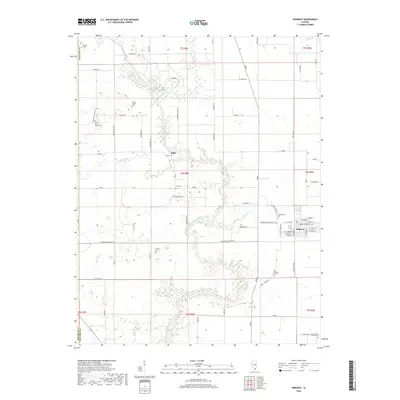 2018 Map of Ridgway, 2018 Print