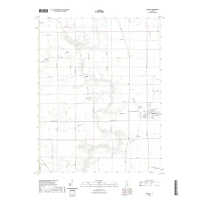 2021 Map of Ridgway, 2021 Print