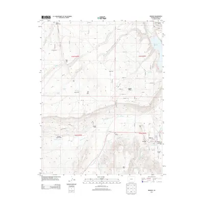 2013 Map of Ridgway, 2013 Print