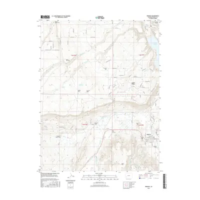 2016 Map of Ridgway, 2016 Print