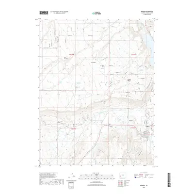 2019 Map of Ridgway, 2019 Print