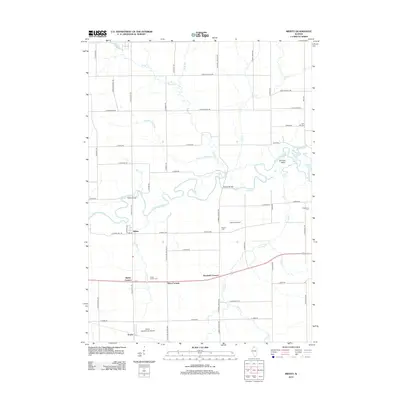 2012 Map of Ridott, 2012 Print