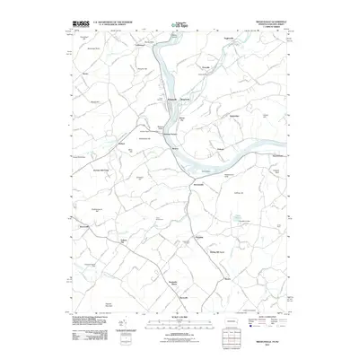 2011 Map of Riegelsville, 2011 Print