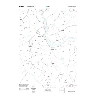 2013 Map of Riegelsville, 2013 Print