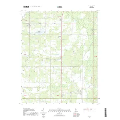 2021 Map of Rienzi, 2021 Print