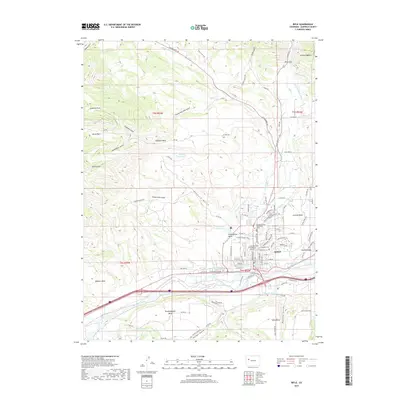 2019 Map of Rifle, 2019 Print