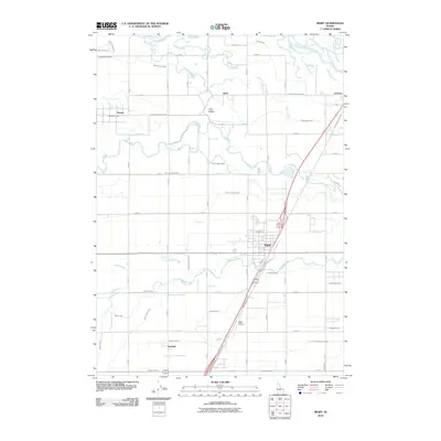 2010 Map of Rigby, 2010 Print