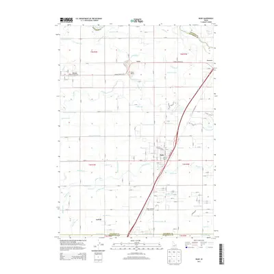 2013 Map of Rigby, 2013 Print