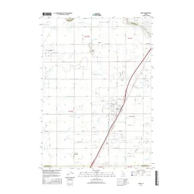 2017 Map of Rigby, 2017 Print