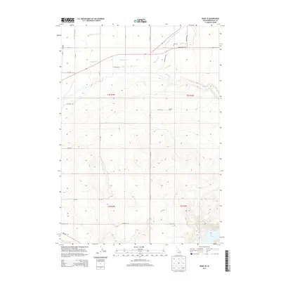 2013 Map of Rigby SE, 2013 Print