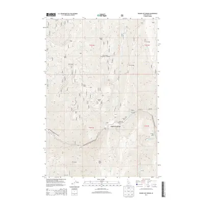 2013 Map of Riggins Hot Springs, 2013 Print