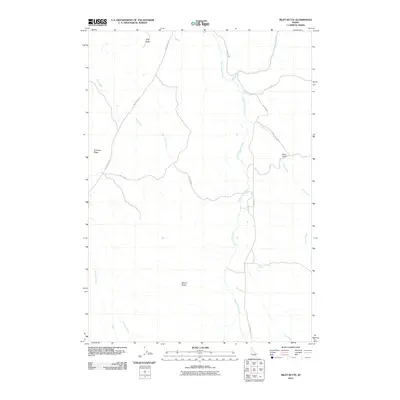 2010 Map of Riley Butte, 2010 Print