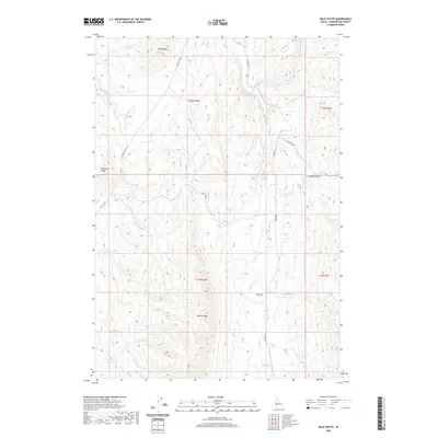 2020 Map of Riley Butte, 2020 Print