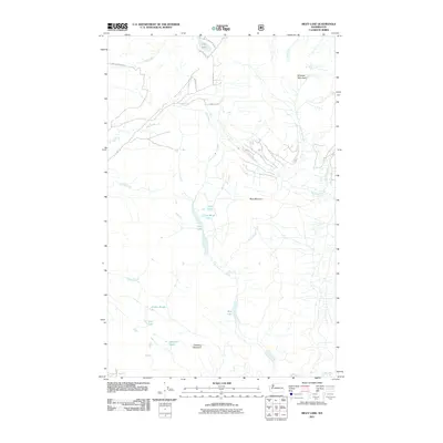 2011 Map of Riley Lake, 2011 Print