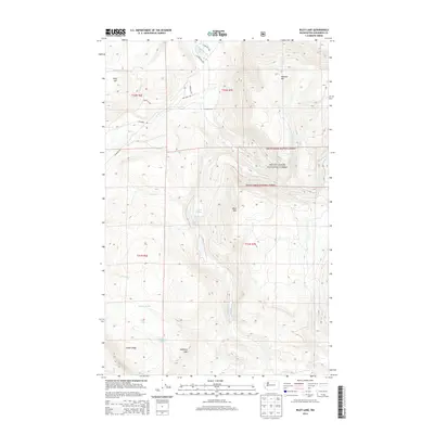 2014 Map of Riley Lake, 2014 Print