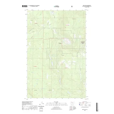 2020 Map of Riley Lake, 2020 Print