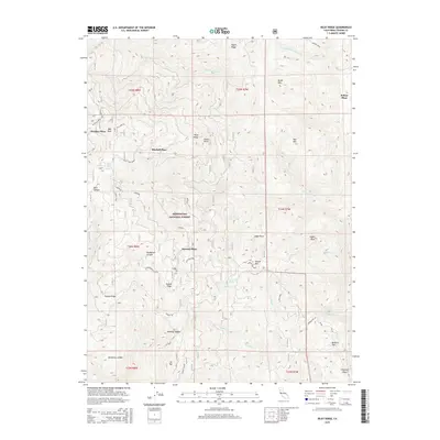 2015 Map of Riley Ridge, 2015 Print