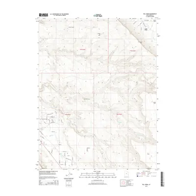 2014 Map of Rill Creek, 2014 Print