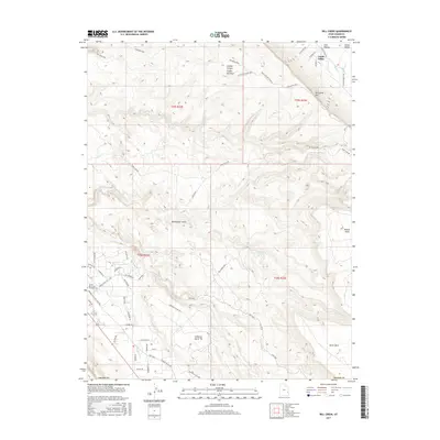 2017 Map of Rill Creek, 2017 Print
