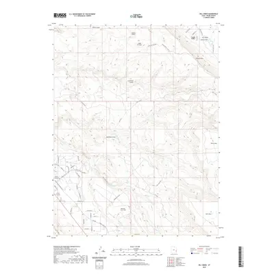 2020 Map of Rill Creek, 2020 Print
