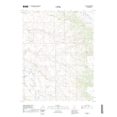 2023 Map of Rill Creek, 2023 Print