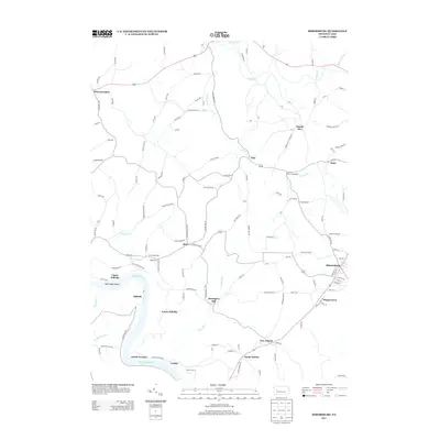 2013 Map of Rimersburg, 2013 Print