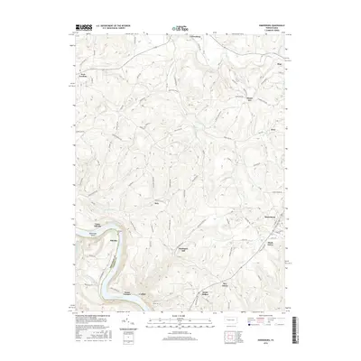 2016 Map of Rimersburg, 2016 Print