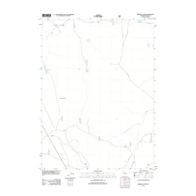 2012 Map of Rimrock Lake, 2012 Print