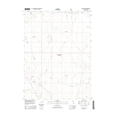 2015 Map of Rimrock Lake, 2015 Print