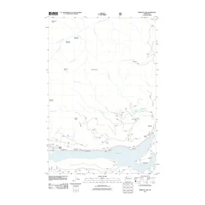 2011 Map of Rimrock Lake, 2011 Print