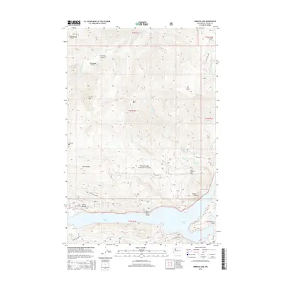 2014 Map of Rimrock Lake, 2014 Print