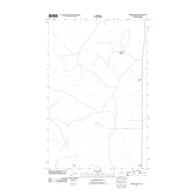 2011 Map of Rimrock Ranch, 2011 Print