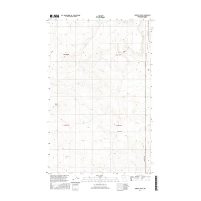 2017 Map of Rimrock Ranch, 2017 Print