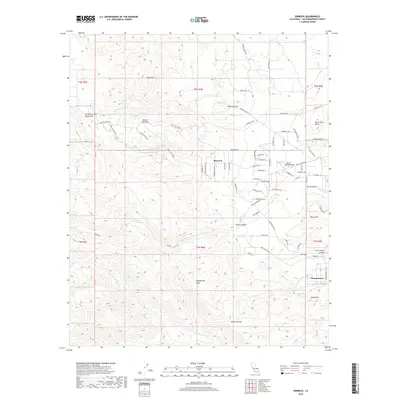 2018 Map of Rimrock, 2018 Print