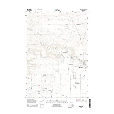 2014 Map of Rimrock, 2014 Print