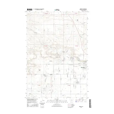 2017 Map of Rimrock, 2017 Print