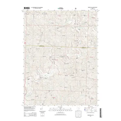 2013 Map of Rinard Mills, 2013 Print