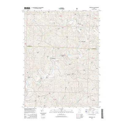 2016 Map of Rinard Mills, 2016 Print