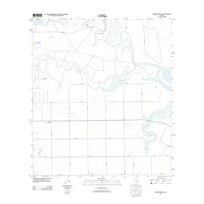 2013 Map of Rincon Bend, 2013 Print