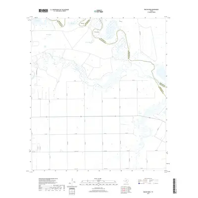 2019 Map of Rincon Bend, 2019 Print