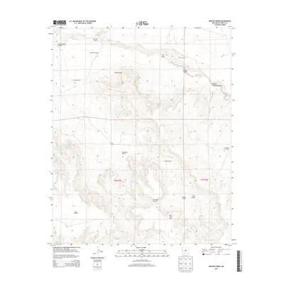 2013 Map of Rincon Hondo, 2013 Print