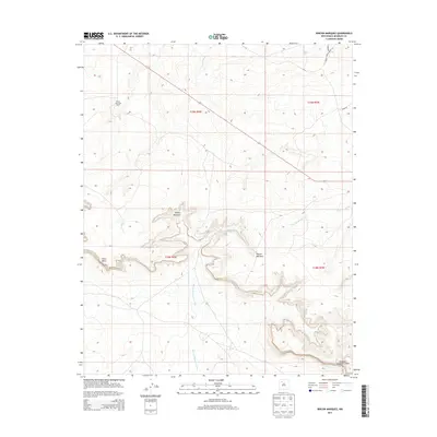 2013 Map of Rincon Marquez, 2013 Print