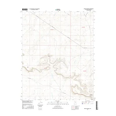 2017 Map of Rincon Marquez, 2017 Print