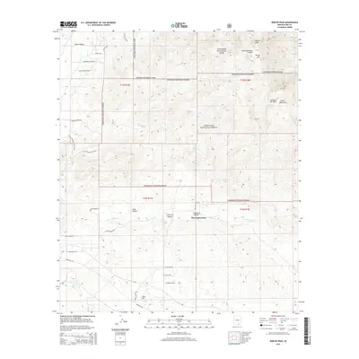 2014 Map of Rincon Peak, 2014 Print