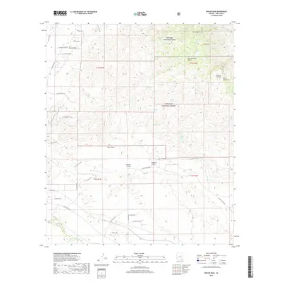 2018 Map of Rincon Peak, 2018 Print