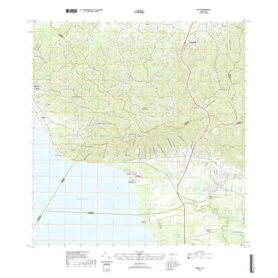 2018 Map of Rincon, 2018 Print