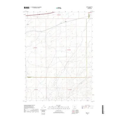 2017 Map of Riner, 2017 Print