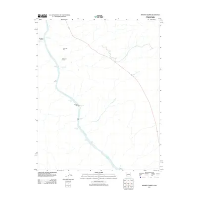 2011 Map of Ringbolt Rapids, 2011 Print