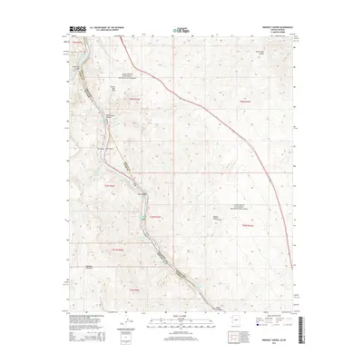 2014 Map of Ringbolt Rapids, 2014 Print