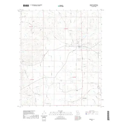 2018 Map of Ringgold, 2018 Print